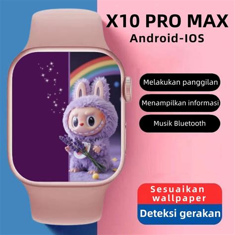 X10 Pro Max Jam Tangan Smart Watch Wanita Pria OriginalFashion ... - balustradellc