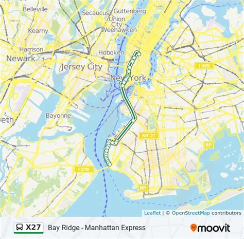 X27 route. MTA projects. Brooklyn Bus Network Redesign: Route profiles. Draft Plan: BM7c Express. Bay Ridge - Downtown/Midtown Manhattan. Related Routes: X27. For … 