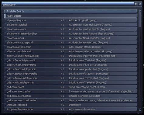 X3 scripting tutorial.  Beginners scripting tutorial (Page 3 of 5) Written by R...