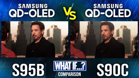 Oct 20, 2023 · LG OLED evo C2 vs Samsung S95B QD OLED ; LG OLED evo C3 vs Samsung S90C QD-OLED ; LG OLED evo G3 vs Samsung S95C QD-OLED ; Philips 8897 The One vs Samsung QLED Q70B ; Samsung Neo QLED QN85A vs Samsung Neo QLED QN85B ; Samsung Neo QLED QN95A vs Samsung Neo QLED QN95B ; Samsung Neo …. 