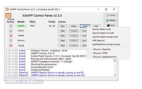 XAMPP download latest version - FOSSHUB - muktibox.com