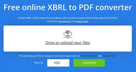 XBRL to PDF Converter - Free & Online - blog.aspose.com