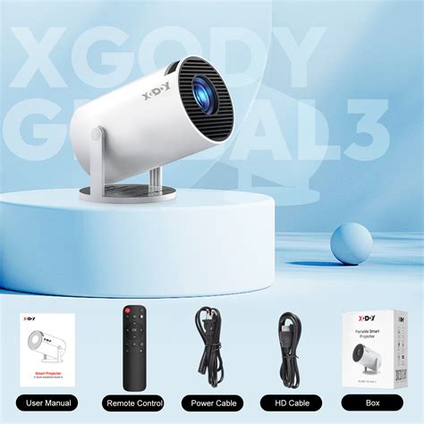 XGODY Gimbal 3 Pro Smart Proyektor LCD Android 11 - 720P - Auto ... - wintechmobiles.com