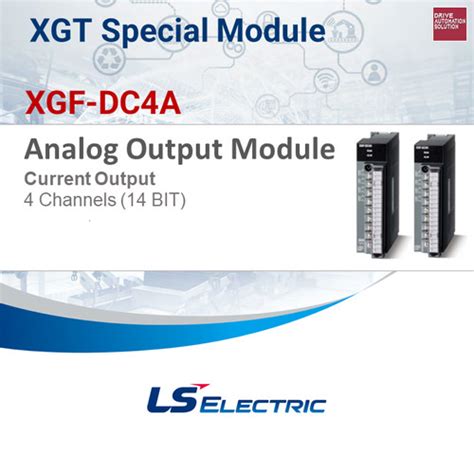 XGT Analog Output Module LS ELECTRIC. 