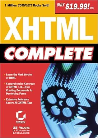 Full Download Xhtml Complete By Sybex
