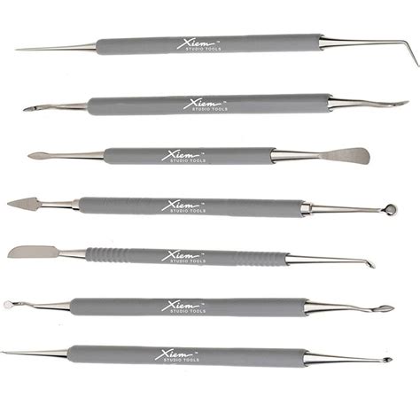 Xiem sgraffito and detailing tool set - muktibox.com