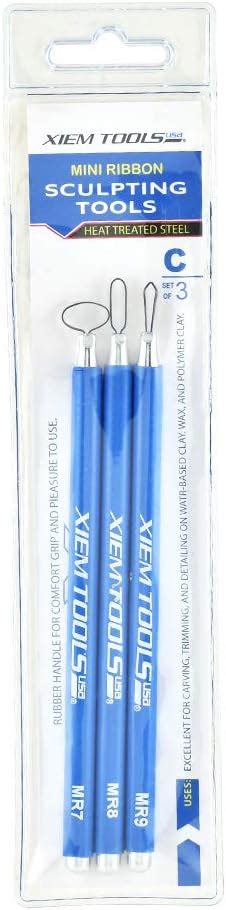 Xiem Studio Tools Ultimate Tools for Clay Artists (Mini-Ribbon ... - muktibox.com