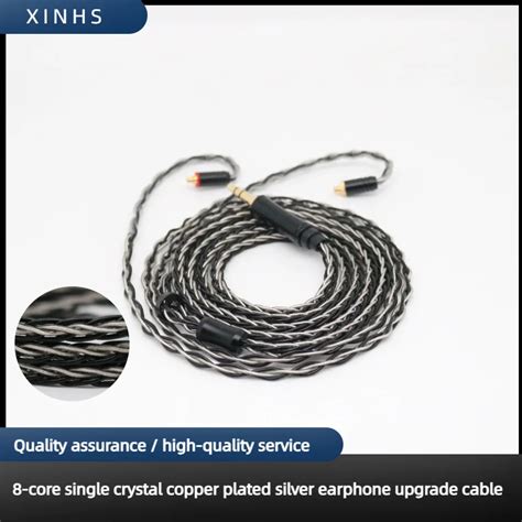 XINHS 8 Cores Single Crystal Copper Plated Silver … - balustradellc