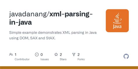 XML Parsing with Java: