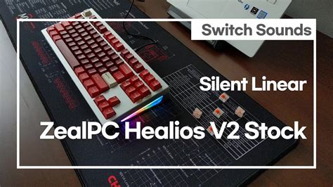 XO V2 with stock ZealPC Healios V2 Typing Sounds - YouTube