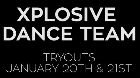 XPLOSIVE DANCE TEAM PROMO YouTube