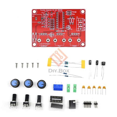 XR2206 High 1Hz-1MHz Function Durable DIY Kit Signal Generator