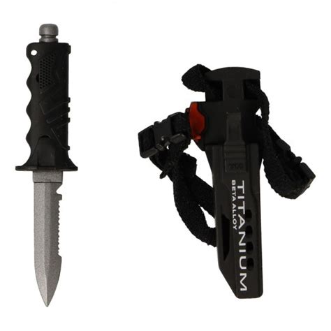 XS Scuba Beta Alloy Titanium Dive Knife - balustradellc