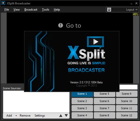 XSplit Broadcaster for Windows