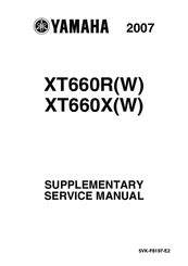 XT660X R 2007 Service Manual