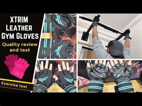 XTRIM Macho Unisex Leather Gym Gloves | for Professional Weightlifting ... - balustradellc