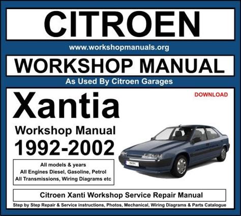 Xantia 2 0 ct service manual. - L'ora x, né prima né dopo.