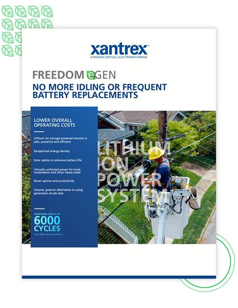 Xantrex freedom egen.  Xantrex battery chargers are micro-processor controlled...