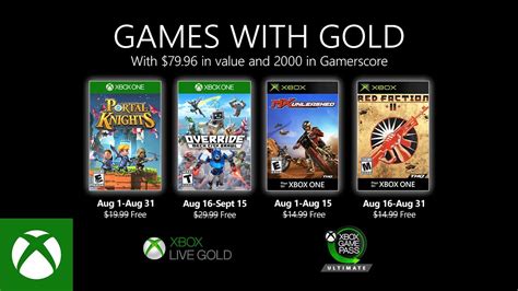 Xbox - August 2024 Games with Gold - YouTube