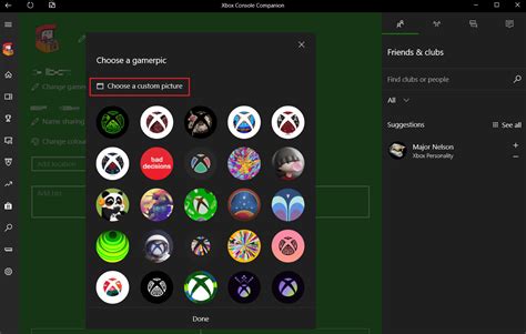 Xbox App Gamerpic How to Change Your Profile Picture