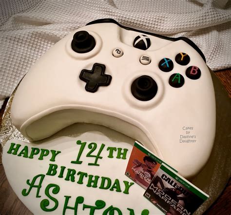 Xbox Controller Cake Template