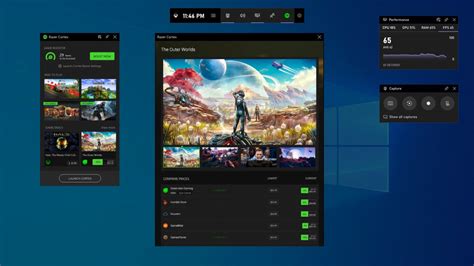 Xbox Game Bar on PC Is Getting Widgets from Intel, XSplit and Razer
