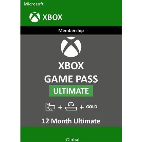 Xbox Game Pass Ultimate 12 Mois