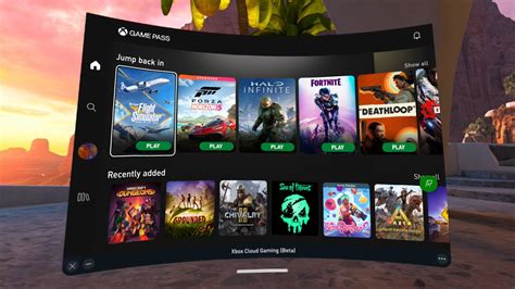 Xbox Game Pass will be making its way to VR with Meta Quest 2