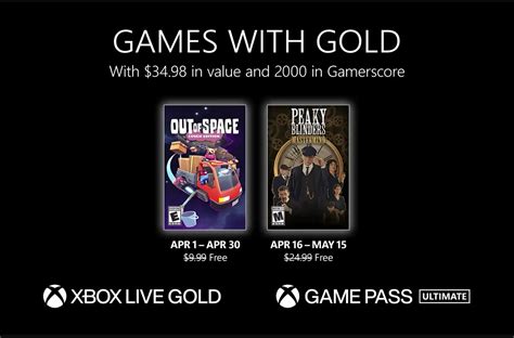 Xbox Games with Gold April 2024: free games available right now