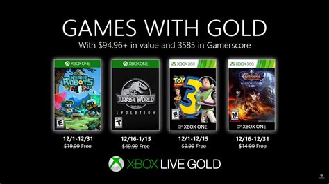 Xbox Games with Gold December 2024 lineup seems quite poor