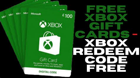 Xbox One Gift Card Free Code