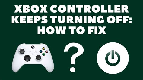 Xbox controller keeps turning off. 1. Plug the controller into a charger. 2. Turn off your console and unplug it from power for 10 seconds, then plug it back in. 3. Reset your Xbox One by holding down the power button on the front of the console for 10 seconds and selecting “Restart”. 4. 