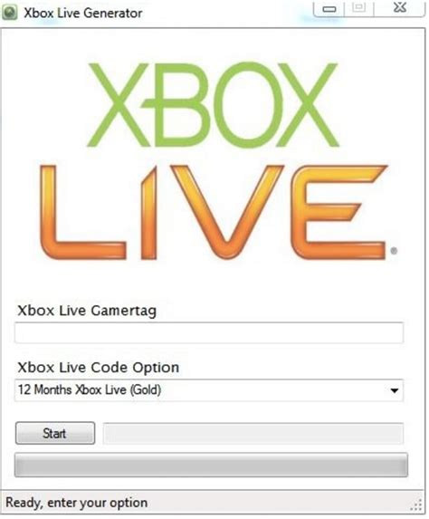 Xbox live code generator تحميل