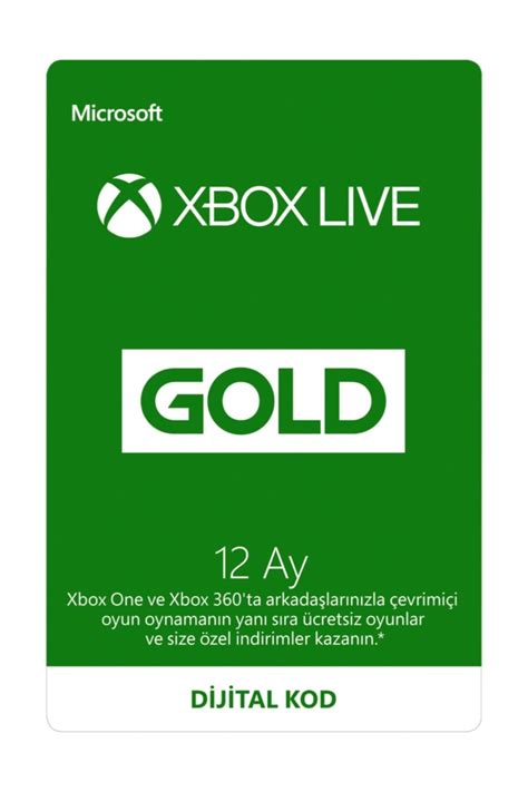 Xbox live gold 12 ay en ucuz