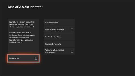 Xbox one how to turn off narrator. There are two options you will need to toggle on and off if you want to turn off the Narrator in FH5. The first of these pertains to subtitles in the game. So, go into your game settings. Here, you will see the Accessibility tab. True to its name, this section deals with accessibility options in the game, such as colors, the size of the font ... 