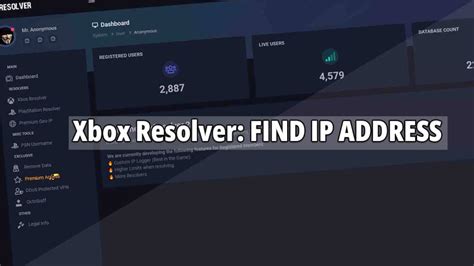 IP/Gamertag Resolver with online datase Xbox 