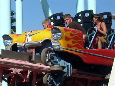 The first ride accident in the park's hi
