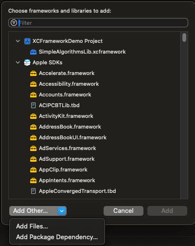Xcframework structure.  For further details on creating and versioning an XCFramework, be ...