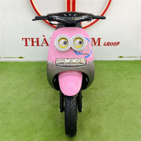 Xe tay ga Gogo Minion 50cc có thiết kế cực dễ thương cho học sinh