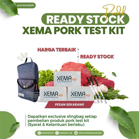 Xema Pork Detection Kit - Purnamalab