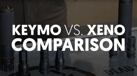 Normal Keymo is about 1/2-2/3 rotation. KeyMicro has our P-Series threads on it (smaller for Pistol--Ghost, Wolf, Wolfman). KeyMo has the "HUB" standard (1.375-24 threads that most all use now). The limiting factor will be the length of the muzzle device. A long ol' 3-port break isn't going to fit into a pistol suppressor like the Ghost.. 