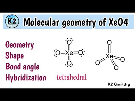 Xeo4 shape.  The data are completely compatible with the tetrahedral structu...