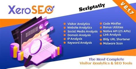 XeroSEO #1 The Most Complete Visitor Analytics & SEO Tools