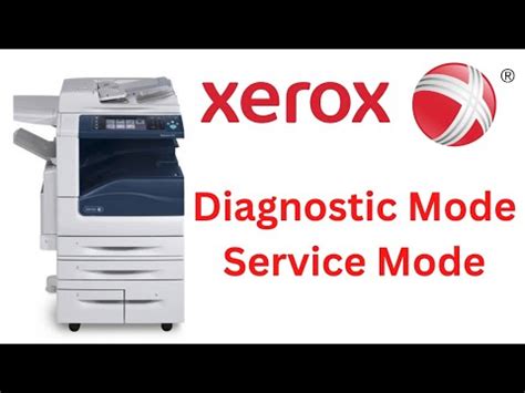 Xerox diagnostic mode.  3 Machine Counters Diagnostic Mode.  The traine...