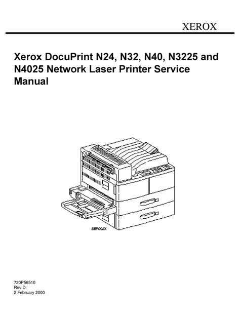 Xerox docuprint n24 n32 n40 network laser printer service repair manual. - Ricordi di un viaggio scientifico nell'america settentrionale nel mdccclxiii.