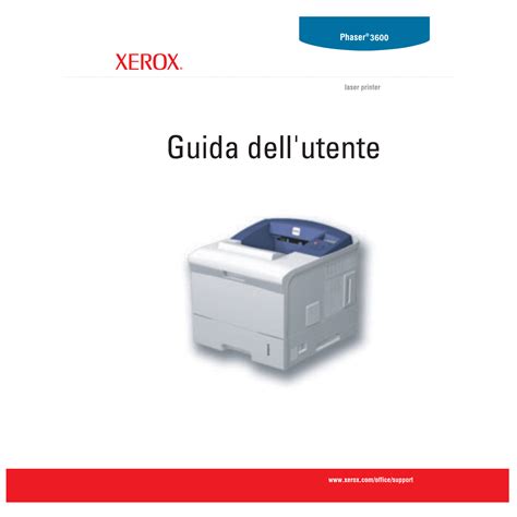 Xerox phaser 3600 guida alla manutenzione manuale di riparazione. - Download manuale di servizio bmw e36 316i.