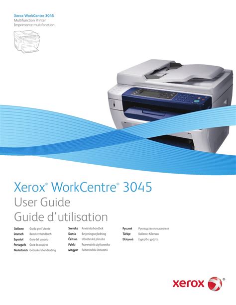 Xerox workcentre 3045 service repair manual. - Santa maría de bellpuig de las avellanas.