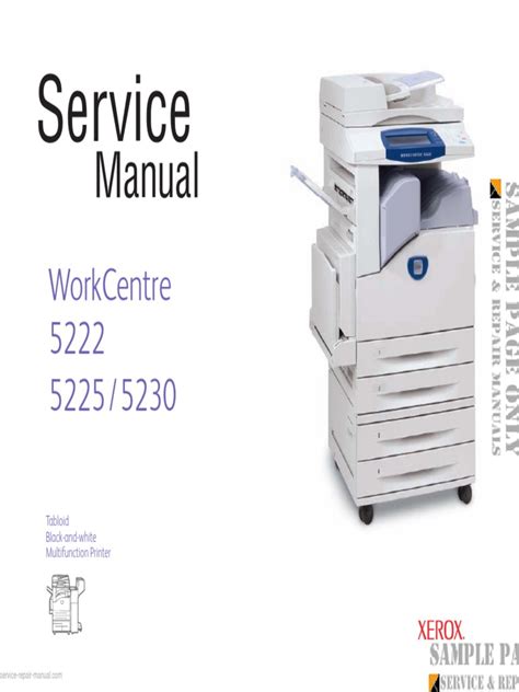 Xerox workcentre 5222 service manual adf. - Al manual de instrucciones audi a6.