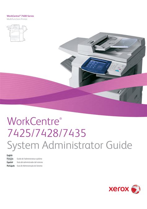 Xerox workcentre 7435 manual de servicio. - Copystar kyocera cs 300i full service manual.