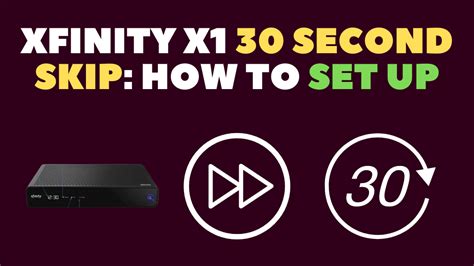 Xfinity 30 second skip. 1Message. Tuesday, July 13th, 2021 5:24 PM. Closed. Programmed the 30 second skip. I’ve programmed the 30 second skip when we first got our box/remote. It … 